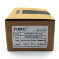 Distancia de detección plástica Yumo Cm18-3008PC 0-8mm PNP ajustable. Conmutador de proximidad capacitivo No + Nc